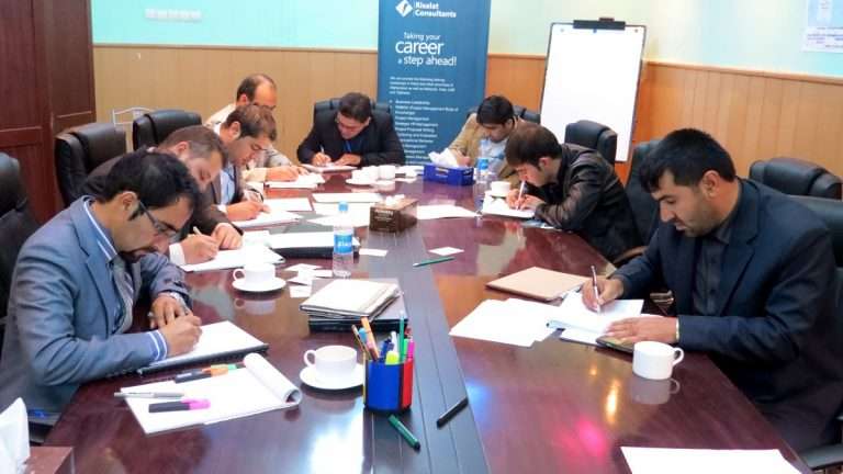 Project Management Workshop in Kabul