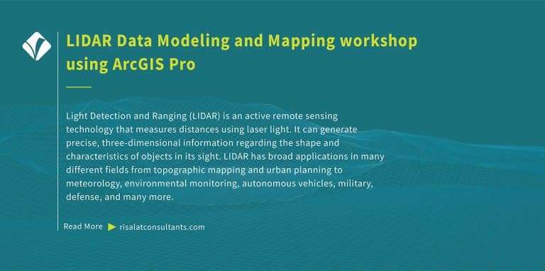 LIDAR Data Modeling and Mapping Training using ArcGIS Pro