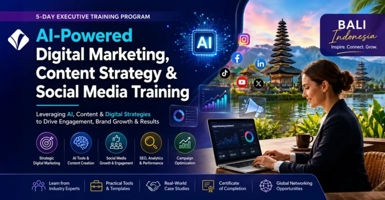 AI-Powered Digital Marketing, Content Strategy & Social Media Training