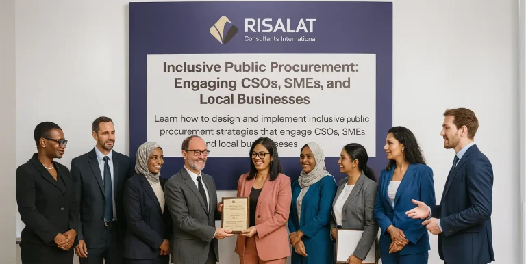 Inclusive Public Procurement: Engaging CSOs, SMEs, Women-Owned, and Local Businesses