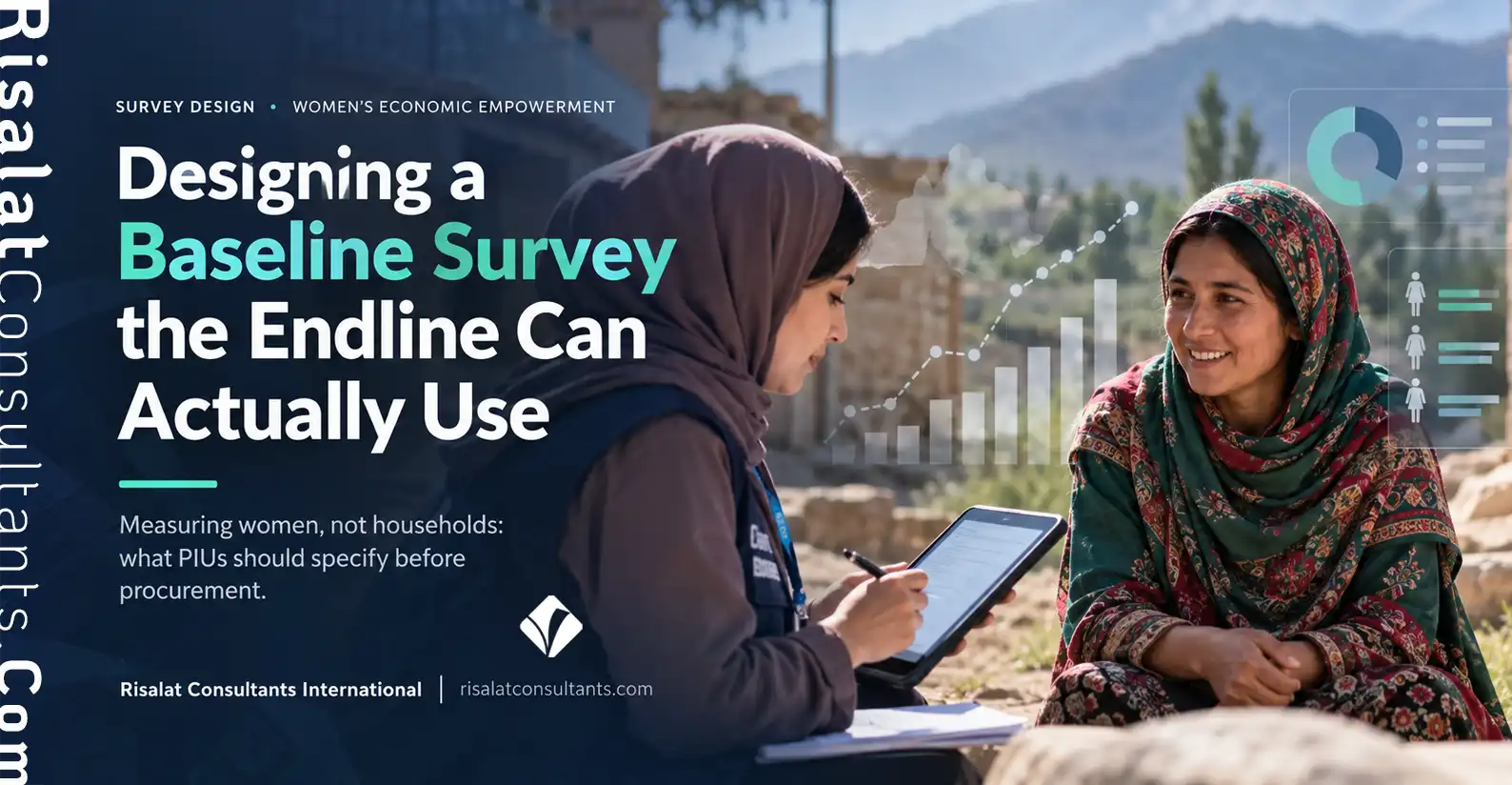Baseline survey design for a women's economic empowerment project