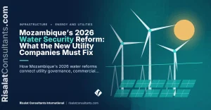 Mozambique urban water supply treatment infrastructure utility